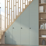 Rangements sur-mesure sous les escaliers (Caseo)
