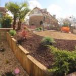 Aménagement d'un jardin en pente sur Biarritz