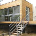 Extension bois pilotis Lyon