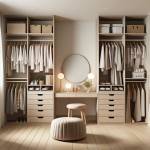 Créer un dressing dans une chambre de 12 m² à Paris 17 et 18 