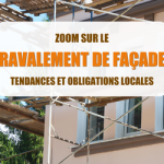 façade maison, rénovation extérieure, parement pierre, peinture façade, réglementation urbanisme, La Maison des Travaux Moûtiers, devis façade Moûtiers, courtier en travaux Moûtiers
