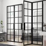 Une porte verrière intégrée à une verrière à Tours (37).