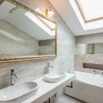 Baignoire sous combles