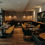 Aménagement de la salle et du système de chauffage professionnel d'un restaurant à Cherbourg-en-Cotentin.