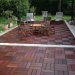 Modernisation d'une terrasse en béton par pose de caillebotis en bois - Valence 26