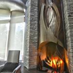 Cheminée "Œuvre d'art"