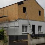 Surélévation d'une maison pour créer un étage en plus