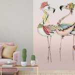 Papier peint Simone et Marcel 