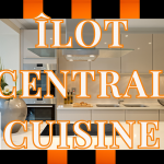 Cuisine moderne avec îlot central réalisée par La Maison Des Travaux de Vesoul. Design épuré et fonctionnel pour un espace convivial.