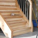 Ponçage et Vitrification d'un escalier à Nozay en Essonne