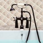 Robinetterie salle de bain rétro