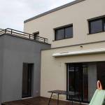 Surélévation d'une maison terminée