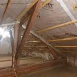 Isolation intérieure des combles habitables en laine de verre - Brie-Comte-Robert 77170