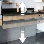 Plan de travail de cuisine ajustable en hauteur - Nantes 44