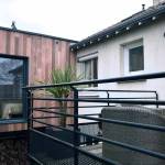 Extension bois sur pilotis