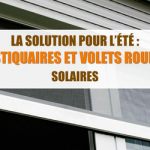 volet roulant solaire Savoie, moustiquaire intégrée Albertville, protection insectes maison été, ventilation nocturne sans moustiques, installation volet solaire Moûtiers, solution anti chaleur maison, La Maison des Travaux Albertville