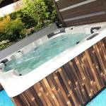 spa jacuzzi extérieur 