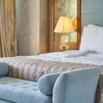 Chambre décoration bleue