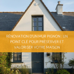 renovation mur pignon maison morbihan