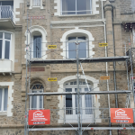 Ravalement de façade d'un immeuble en copropriété