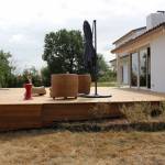 Aménagement d'une terrasse en bois - Bourg-en-Bresse 01