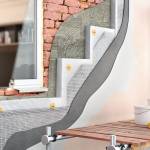 Une isolation thermique par l'extérieur.