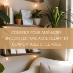 Conseils pour aménager un coin lecture accueillant et confortable chez vous