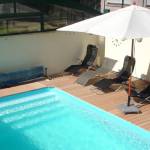 Piscine abec bassin de ange et séparation copropriété