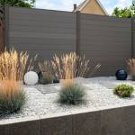 Clôture aluminium avec découpes laser