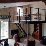 Installation d'une mezzanine sur pied en métal - Rochefort 17300