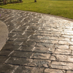  Béton empreinte revêtement extérieur