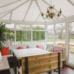 Pose d'une véranda par LA MAISON DES TRAVAUX D'ANNECY