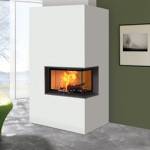 cheminée d'angle, Turbofonte