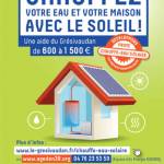Prime chauffe-eau solaire avec Le Grésivaudan