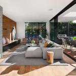 veranda amenagée en salon