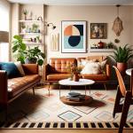 Tendances déco 2024 avec salon cuir - Le Raincy 93