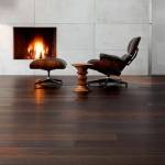 Sol en résine époxy façon parquet