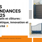 Découvrez les tendances 2025 en portails et clôtures : esthétique, innovation et sécurité pour sublimer votre extérieur avec La Maison Des Travaux de Vesoul.