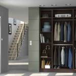 Aménager un dressing dans une entrée