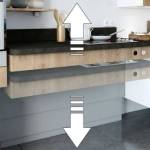 Plan de travail de cuisine ajustable en hauteur - Nantes 44