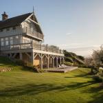 Terrain en pente d'une maison à Deauville