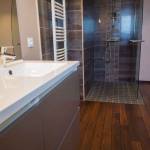 Douche à l'italienne bac maçonné