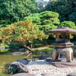 Jardin japonais à Fontainebleau