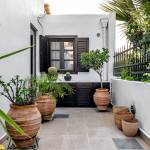 Terrasse en carrelage à Clamart