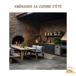 ☀️🍽️ Créez une cuisine extérieure de rêve avec La Maison des Travaux Cenon & Le Bouscat ! 🌿✨