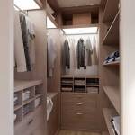 Aménager un dressing sur-mesure en U dans un petit espace - Le Raincy 93