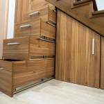 Aménagement sous l'escalier