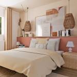 Chambre tendance 2023 Coloris Terracotta
