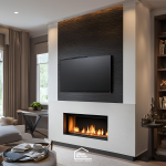 Installation de cheminée