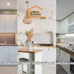 Comparatif de trois cuisines modernes : en L, en U et en I – inspirations d’aménagement intérieur en Haute-Savoie avec la question "quelle configuration est faite pour vous ?